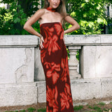 Vestido Alena Naranja