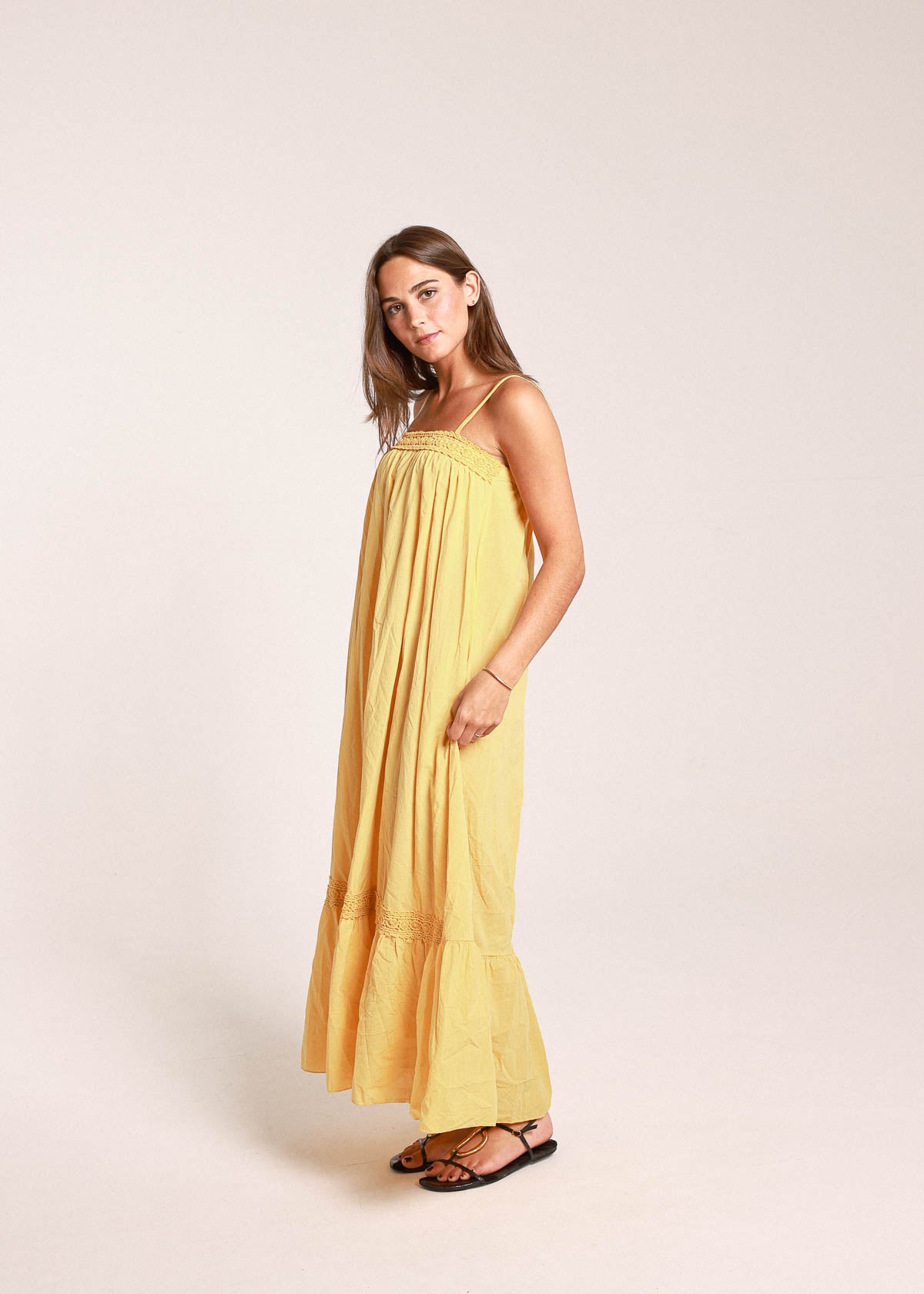 Vestido Arena Amarillo