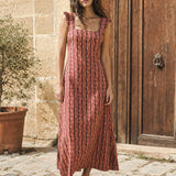 Vestido Aura Rosado Oscuro