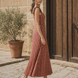 Vestido Aura Rosado Oscuro