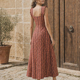 Vestido Aura Rosado Oscuro