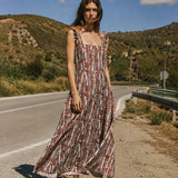 Vestido Aura Marrón