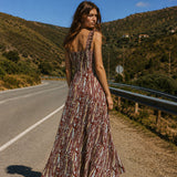 Vestido Aura Marrón