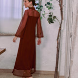 Dark Red Lula Dress