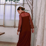 Dark Red Lula Dress