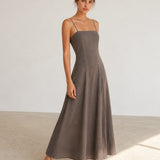 Vestido Nina Marrón