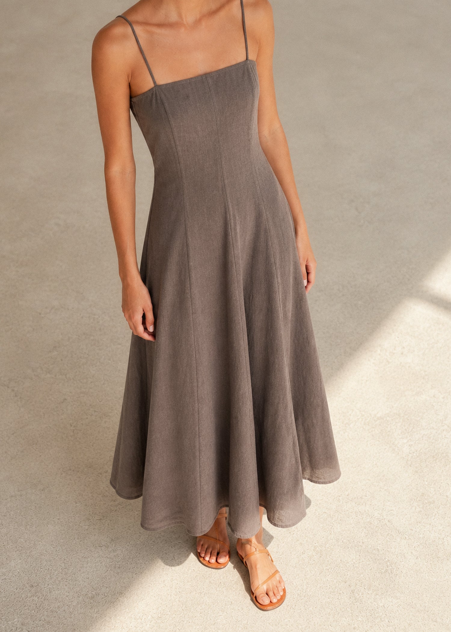 Vestido Nina Marrón