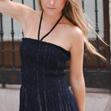 Vestido Nora Azul Marino