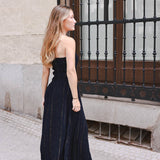 Vestido Nora Azul Marino