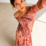 Vestido Ondina Rosa