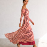 Vestido Ondina Rosa