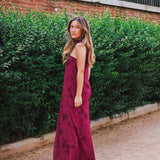 Vestido Alena Rosado Oscuro