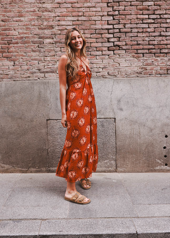 Vestido Soleil Naranja