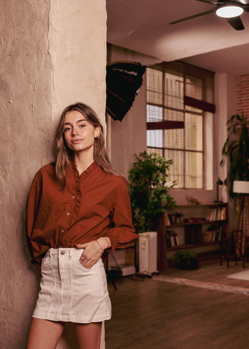 Blusa Aina Teja - MOCCACHICA