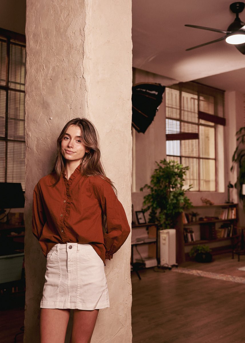 Blusa Aina Teja - MOCCACHICA