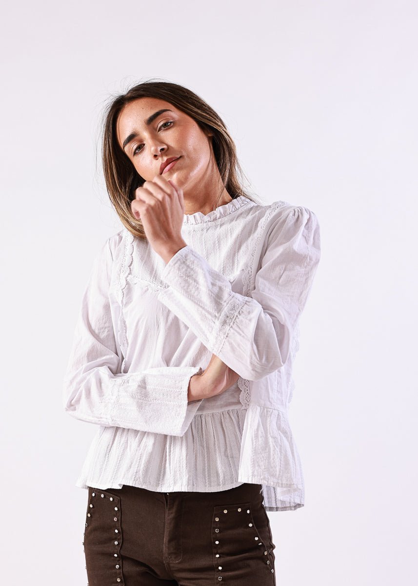 Blusa Alma Blanco - MOCCACHICA