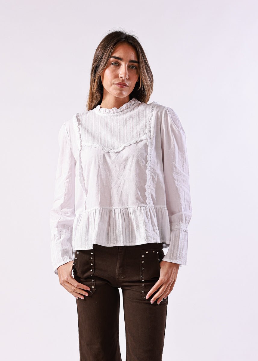 Blusa Alma Blanco - MOCCACHICA