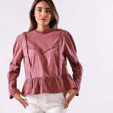 Blusa Alma Rosa - MOCCACHICA