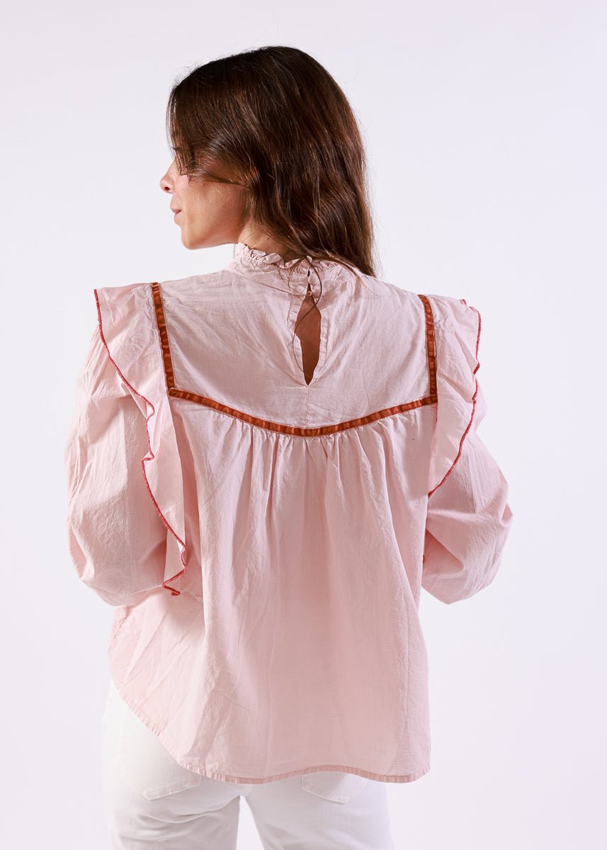 Blusa Candela Rosa - MOCCACHICA