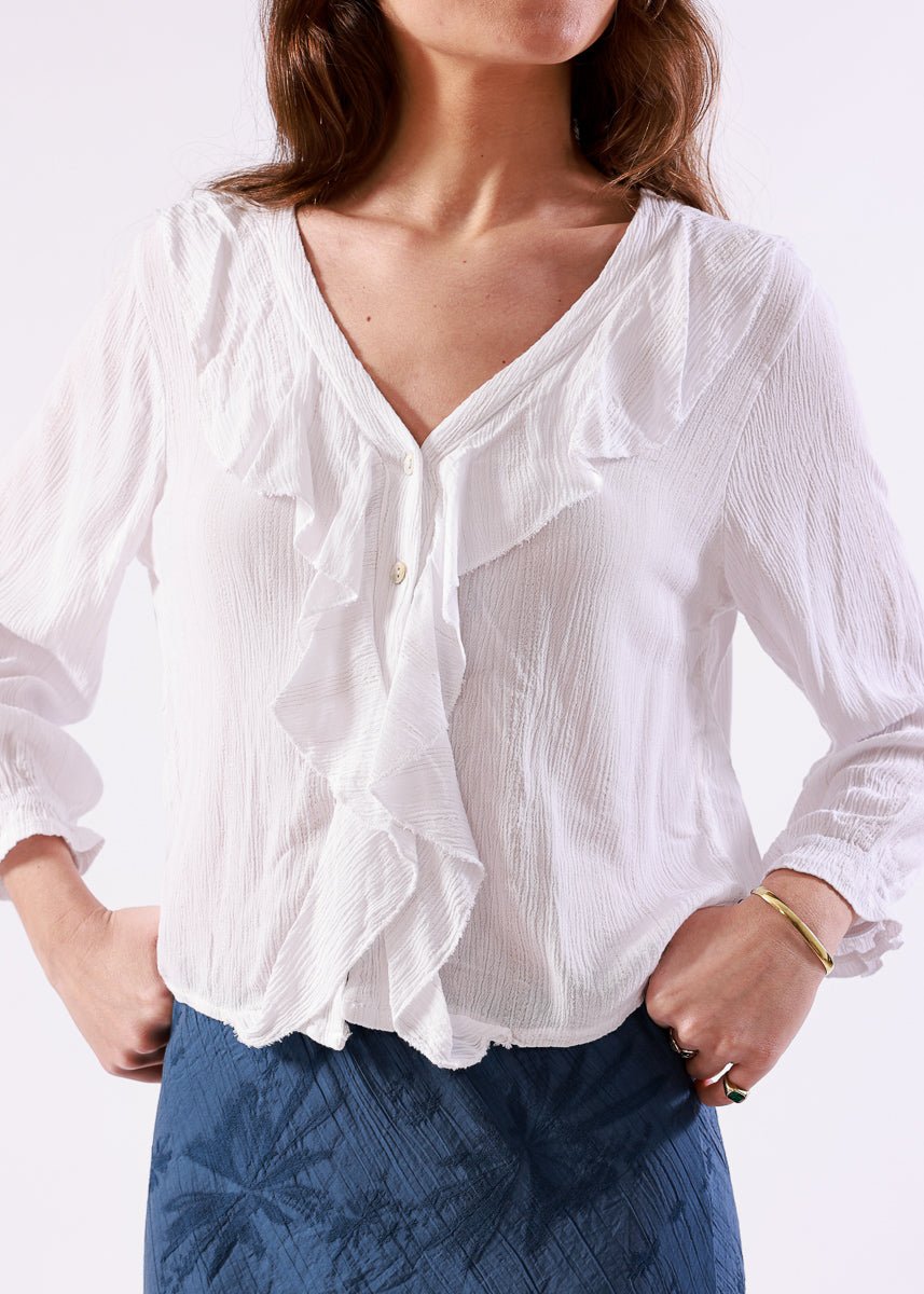 Blusa Kenna Blanco - MOCCACHICA