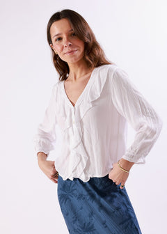 Blusa Kenna Blanco - MOCCACHICA
