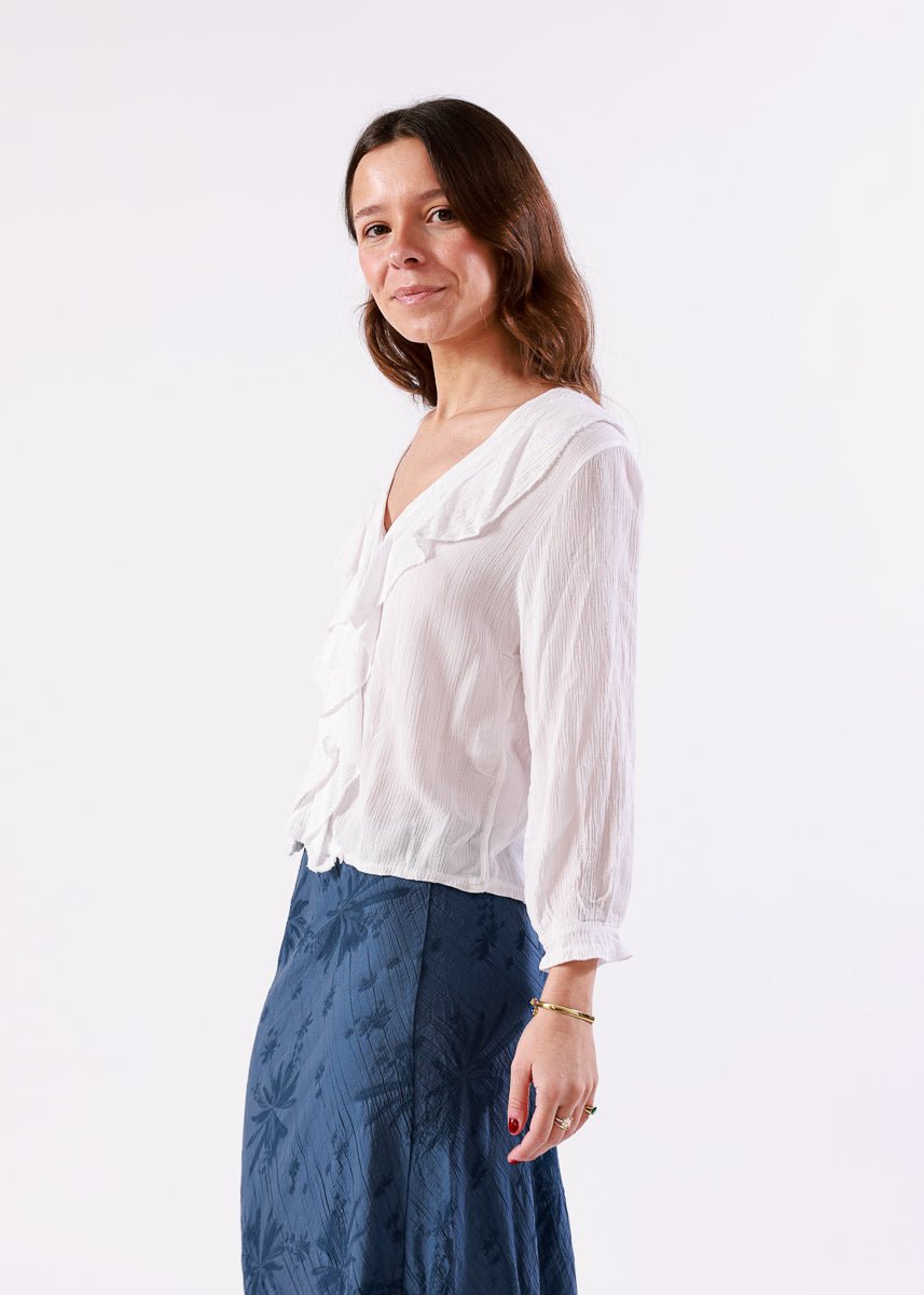 Blusa Kenna Blanco - MOCCACHICA
