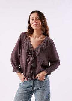 Blusa Kenna Púrpura - MOCCACHICA