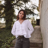 Blusa Maeve Blanco - MOCCACHICA