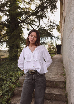 Blusa Maeve Blanco - MOCCACHICA