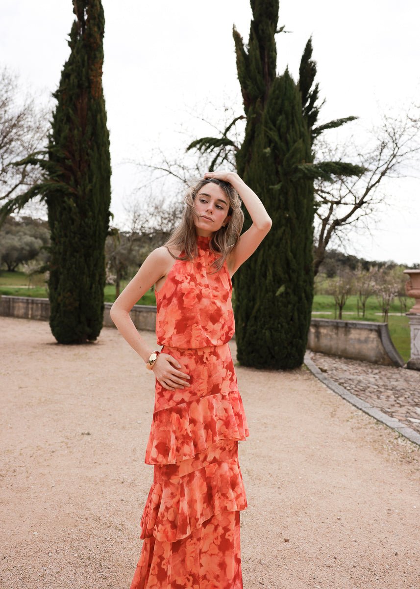 Blusa Twila Naranja - MOCCACHICA