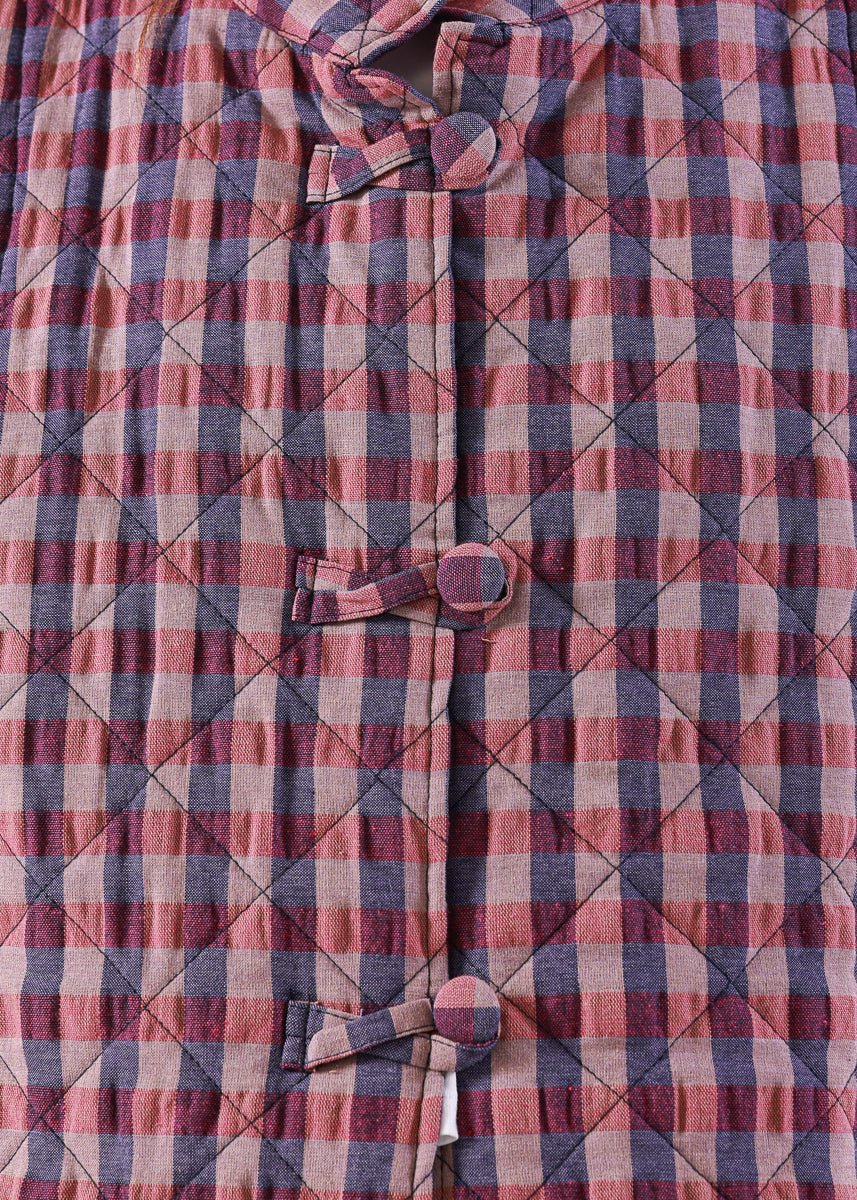 Chaleco Olivia Rosa Oscuro - MOCCACHICA