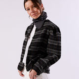 Chaqueta Matilda Gris Oscuro - MOCCACHICA