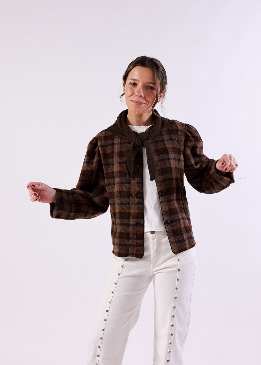 Chaqueta Matilda Marrón - MOCCACHICA