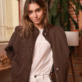Chaqueta Millie Marrón - MOCCACHICA