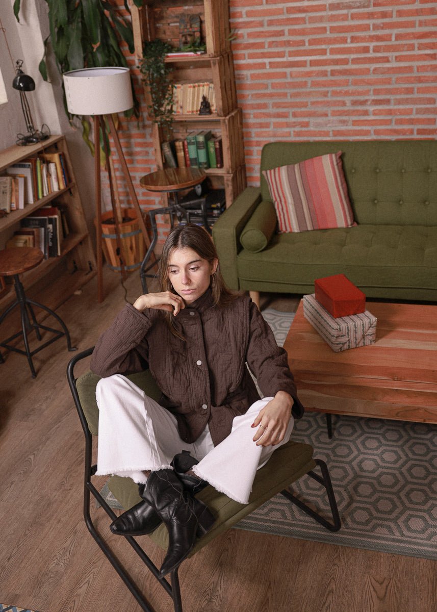 Chaqueta Millie Marrón - MOCCACHICA