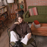 Chaqueta Millie Marrón - MOCCACHICA