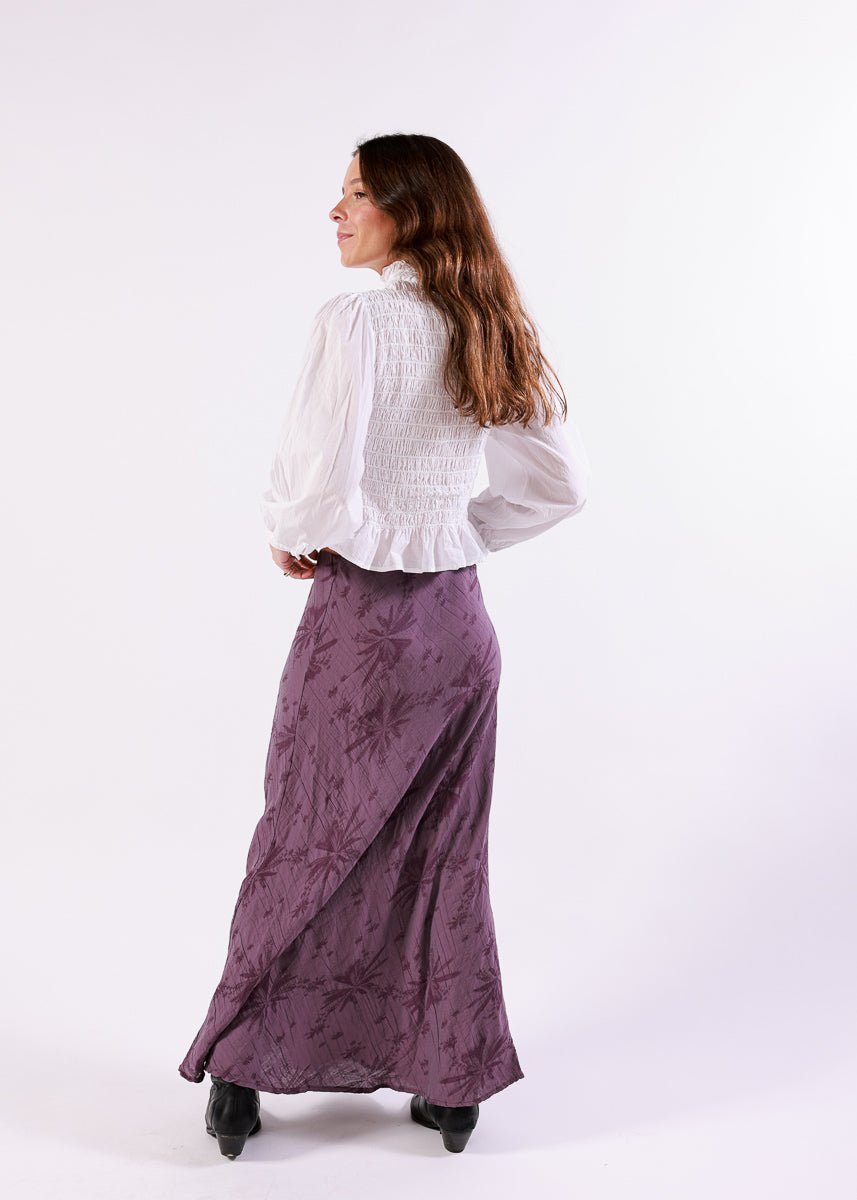 Falda Azure Púrpura - MOCCACHICA