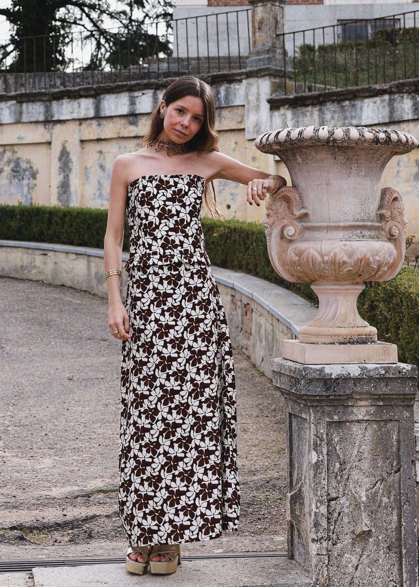 Falda Isla Marrón - MOCCACHICA