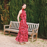 Falda Twila Rosa Oscuro - MOCCACHICA