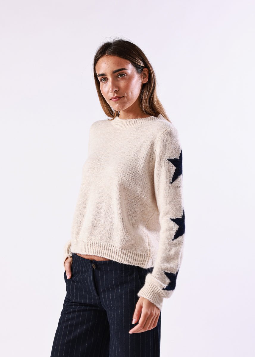 Jersey Haven Blanco Floral - MOCCACHICA