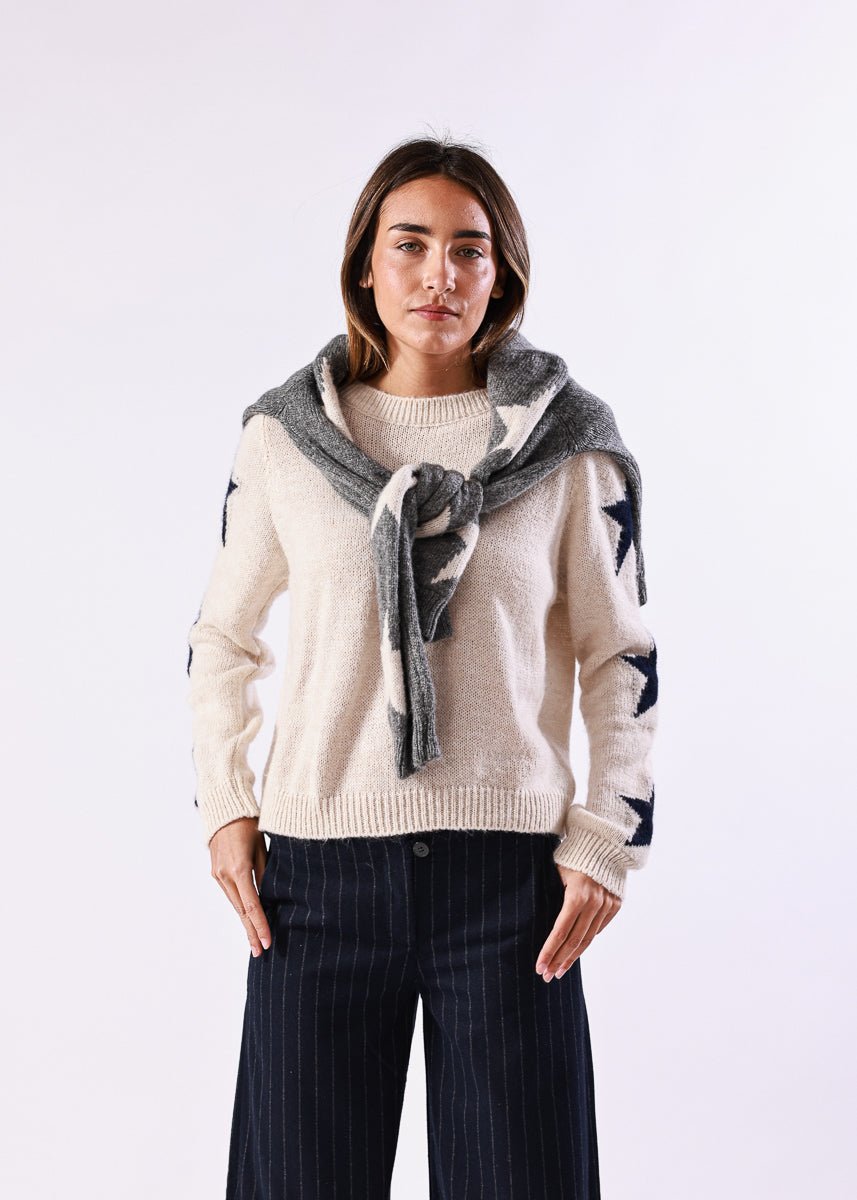 Jersey Haven Blanco Floral - MOCCACHICA