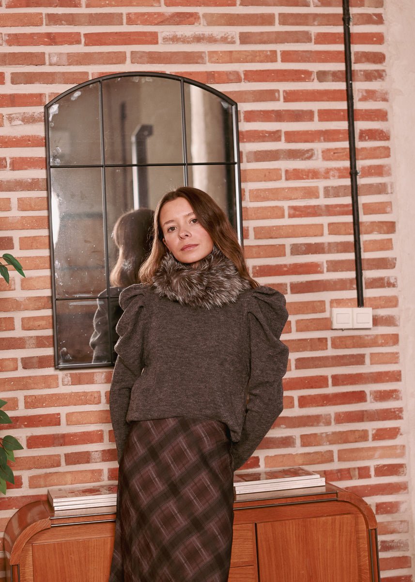 Jersey Klara Gris Oscuro - MOCCACHICA