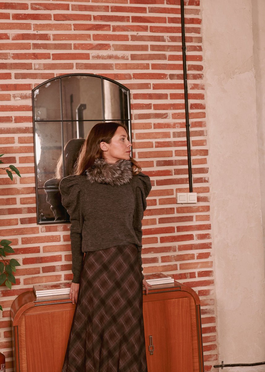 Jersey Klara Gris Oscuro - MOCCACHICA