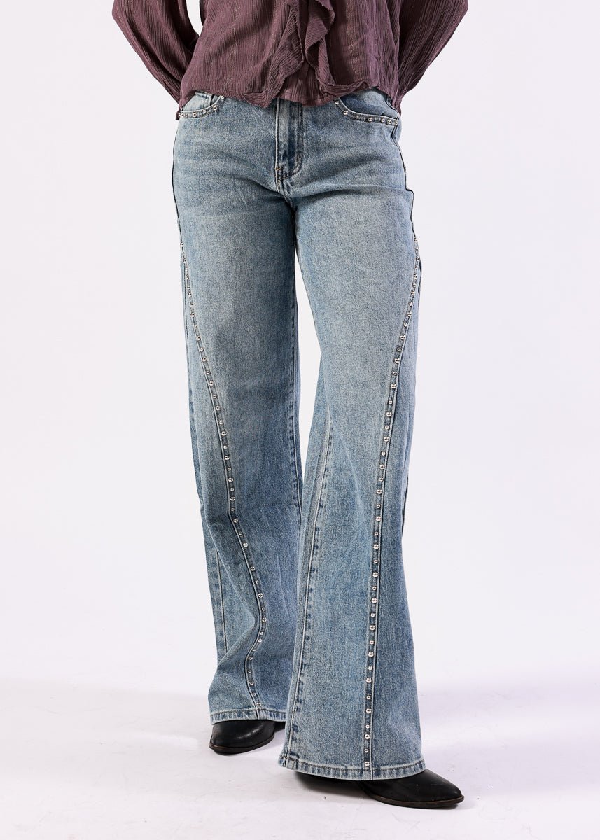 Pantalón Tachuelas Meira - MOCCACHICA