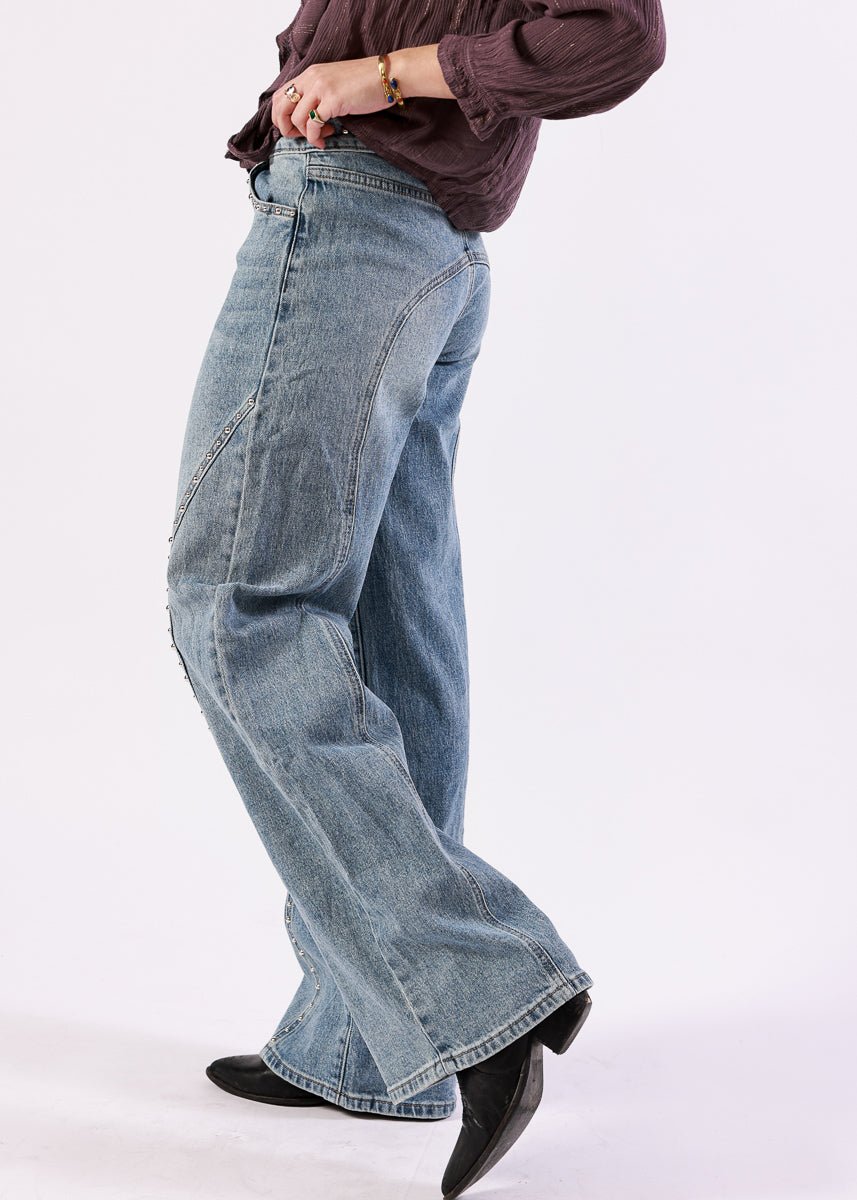 Pantalón Tachuelas Meira - MOCCACHICA