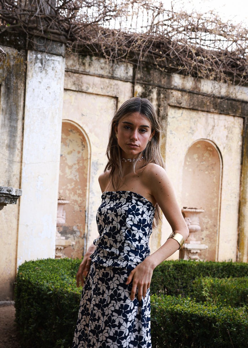 Top Isla Azul Marino - MOCCACHICA