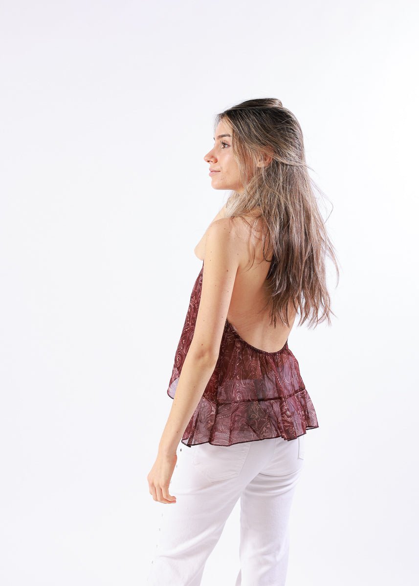 Top Nerida Morado Rosado - MOCCACHICA