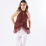Top Nerida Morado Rosado - MOCCACHICA