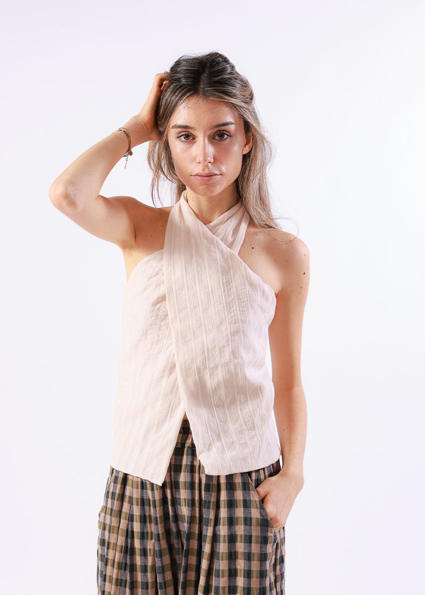 Top Petra Blanco Floral - MOCCACHICA