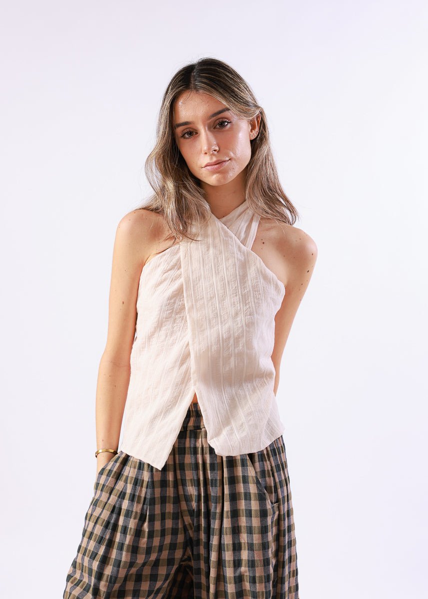 Top Petra Blanco Floral - MOCCACHICA